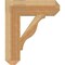 Ekena Millwork Funston Craftsman Rough Sawn Bracket, Western Red Cedar, 6"W x 22"D x 26"H BKT06X22X26FST04RWR - alternate 3